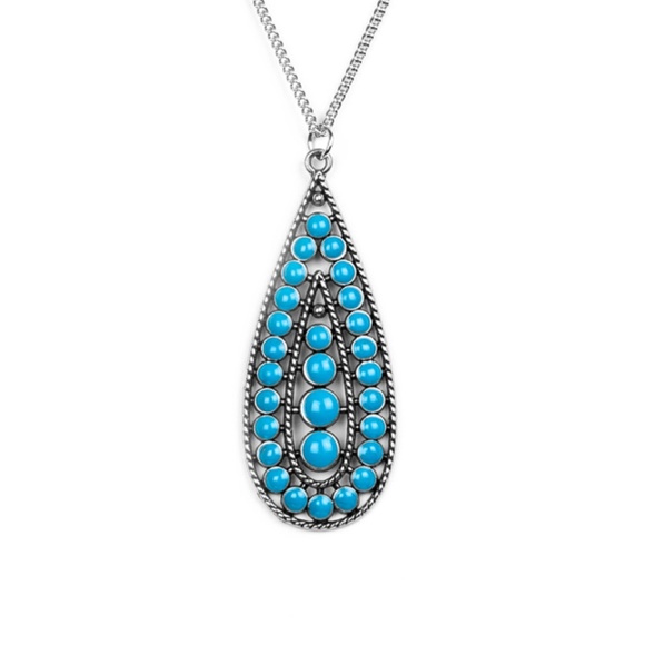 Tiki Tease Green Necklace Paparazzi 
